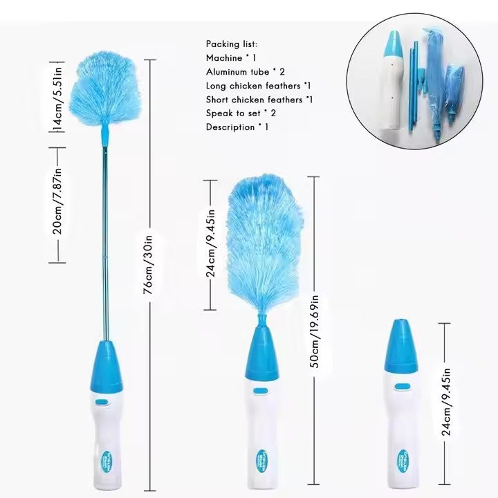 Automatic 360 Degree Rotation Cleaning Brush